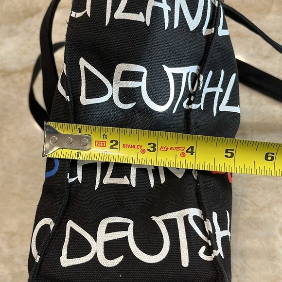 Robin Ruth | Deutschland Canvas Bag Small | Black‎ / Multi | 9x10x4 - Picture 7 of 8